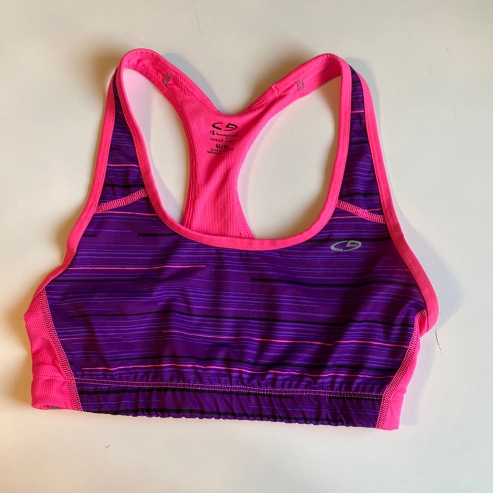 Champion pink sports bra